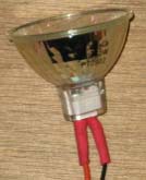 Ampoule halogène.