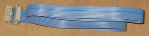 Cable en nappe dix fils.