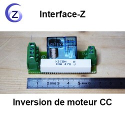 Inversion de Moteur CC - Cartes Interface-Z, électronique en art et événementiel