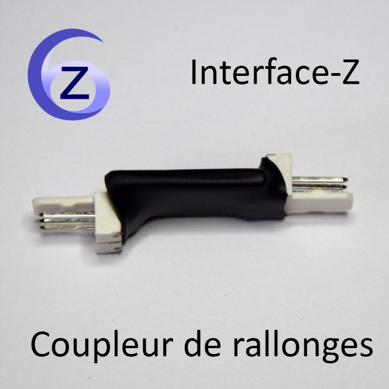 Coupleur pour brancher des rallonges pour capteurs Interface-Z