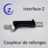 Coupleur pour brancher des rallonges pour capteurs Interface-Z