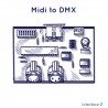 Midi to DMX, convertisseur Interface-Z