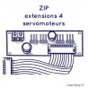 Extension servomoteurs pour carte ZIP - Mécanismes interactifs
