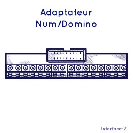 Adapteur 8 voies Numériques - Dominos, comment brancher un bouton
