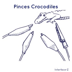 A Pinces Crocodiles - Cartes Interface-Z, électronique en art et événementiel