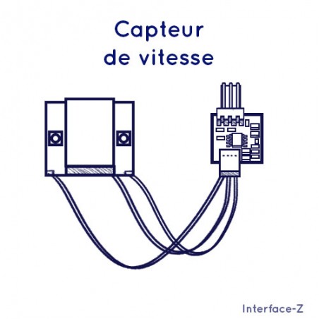 Capteur de vitesse Interface-Z - Rader à effet Doppler.