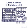Carte Interface-Z haute résolution 4 Servos 4 PWM lampes HD