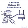 Carte 4 Moteurs courant continu bidirectionnels inversion de sens de rotation - Interface-Z Mini Transistors