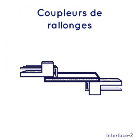 Adaptateur pour rallonges IZ standards, pour capteurs distants, pratique