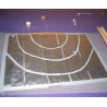 Tapis sensitif - Zones concentriques d'aluminium
