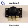 Capteur mini-joystick Interface-Z, 2 axes + bouton