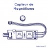 Capteur magnétique Interface-Z - Détection du magnétisme d'un aimant.