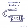 For direct light version, custom cable lengths upon request.