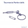 Tournevis pour régler les capteurs Interface-Z