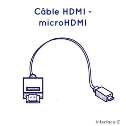 Câble HDMI - Micro-HDMI