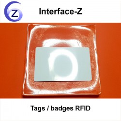 Badge RFID format carte de crédit, pour carte RFID-Midi