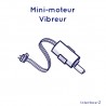 Mini moteur Vibreur DC 1,5V à 6V - Actionneurs Interface-Z - Actuation - Courant continu - Basse tension - Vibration