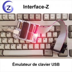 Emulateur clavier USB 64 interrupteurs, azerty et qwerty