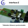 Télémètre à ultrason synchronisable Interface-Z avec 3 capteurs analogiques