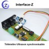 Télémètre à ultrason synchronisable Interface-Z avec 3 capteurs analogiques