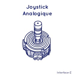 Joystick à variations continues - Cartes Interface-Z, électronique en art et événementiel