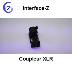 Coupleur XLR - Cartes Interface-Z, électronique en art et événementiel