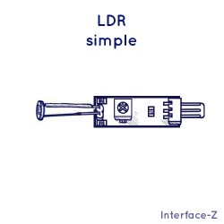 Lumière / LDR - Cartes Interface-Z, électronique en art et événementiel