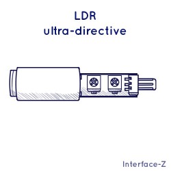 Capteur LDR ultradirective