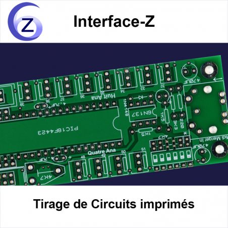 Tirage de circuits imprimés sur plaque epoxy
