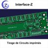 Tirage de circuits imprimés sur plaque epoxy