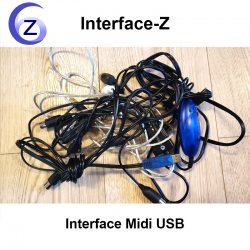 Interface Midi-USB 1/1 - Cartes Interface-Z, électronique en art et événementiel