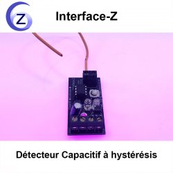 Déclencheur capacitif à hystérésis - Cartes Interface-Z, électronique en art et événementiel