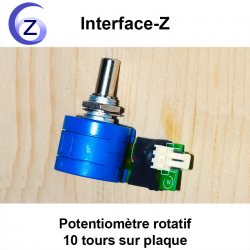 Potentiomètres rotatifs - Cartes Interface-Z, électronique en art et événementiel