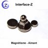 Capteur magnétique Interface-Z - Détection du magnétisme d'un aimant.