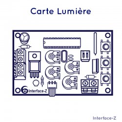 Carte Lumière - Cartes Interface-Z, électronique en art et événementiel