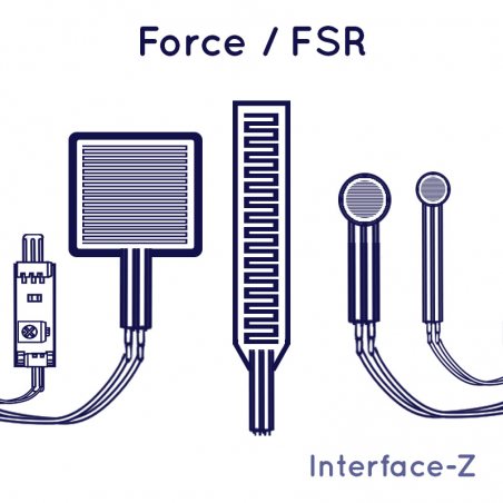 FSR touch-pressure sensor