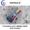 Borne de câblage rapide 3 voies