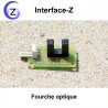 Fourche optique Interface-Z - Interrupteur lumineux infra-rouge, détection d'objet en rotation.