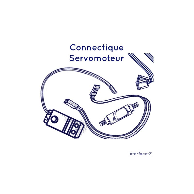 Informations concernant les connecteurs pour servomoteurs