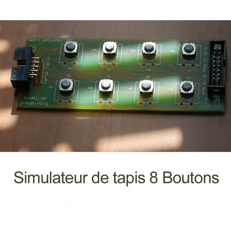 8 Boutons - Simulateur de tapis