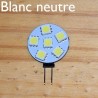 Ampoule LED 12V blanc neutre, éteinte