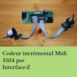Codeur incrémental Interface-Z - Capteur de Rotation 360°