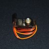Mini Servomoteur, vue des rouages métalliques