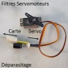 Filtre Interface-Z branché sur un mini-servomoteur
