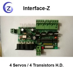 4 Servos / 4 Transistors haute définition