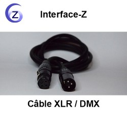 Câble XLR / DMX - Cartes Interface-Z, électronique en art et événementiel