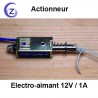 Electro-aimant 12V et fil branché