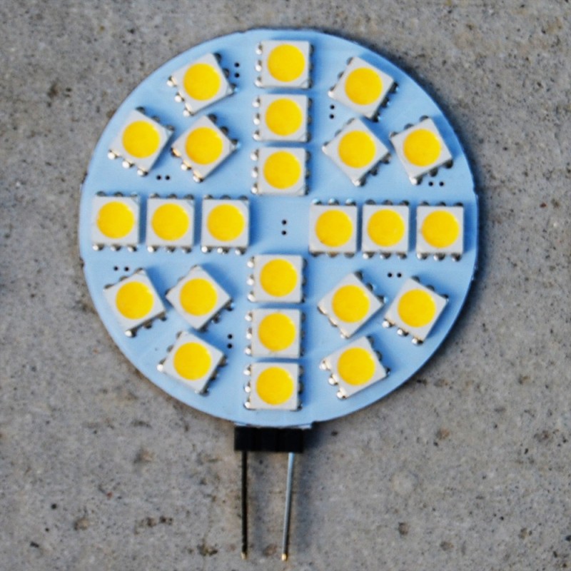 Lampes LED 6W blanc neutre ou blanc chaud commande par carte transistors InterfaceZ