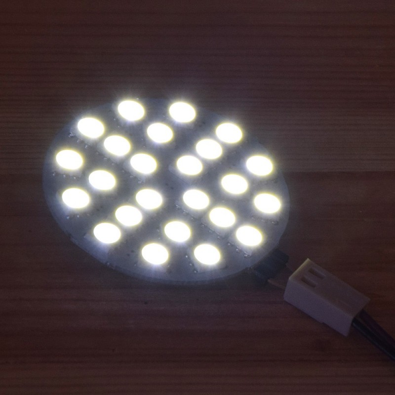 Lampes LED 6W blanc neutre ou blanc chaud commande par carte transistors InterfaceZ