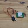 Capteur de vitesse, plaque derrière le module sensible
